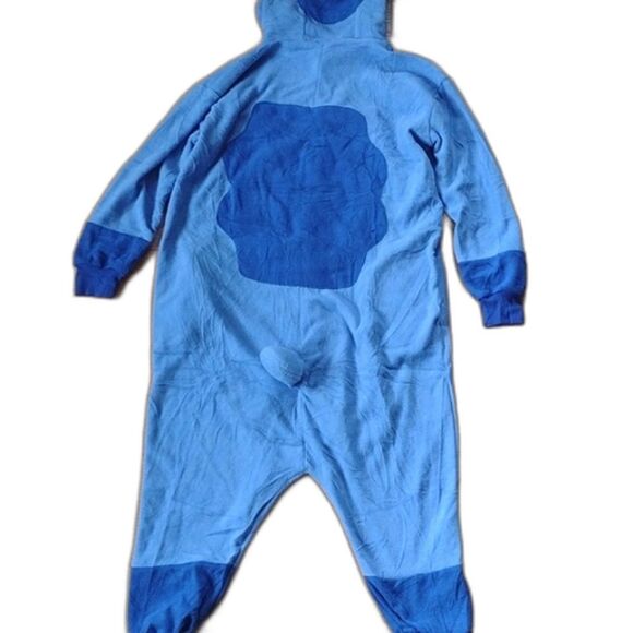 Lilo & Stitch Fleece Character Button Front One Piece Costume Pajamas Size XS - Picture 2 of 11
